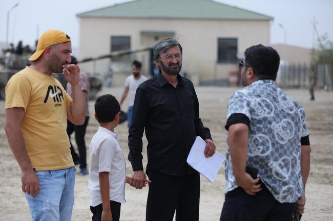 AzTV Mübariz İbrahimov haqqında FİLM ÇƏKİR - FOTO-VİDEO