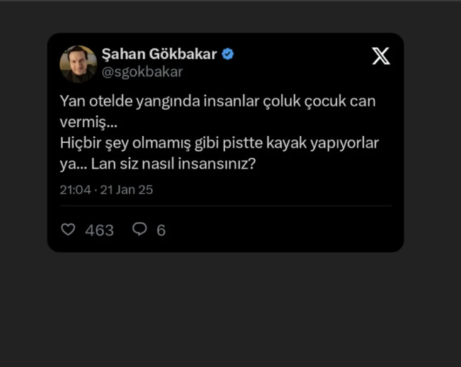 Şahan Gökbakar açıqlamaları gündəm oldu