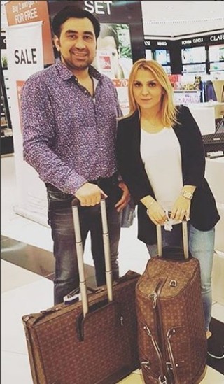 Elton boşandığı həyat yoldaşı ilə barışdı, xaricə getdi - FOTOLAR