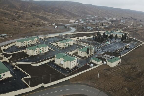 Müdafiə Nazirliyinin Suqovuşanda "N" saylı hərbi hissəsinin açılışı olub - FOTO