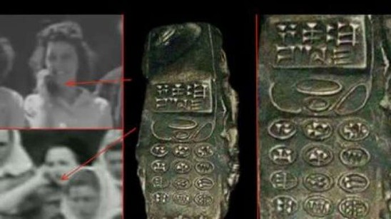 800 illik tarixi olan mobil telefon tapıldı - VİDEO