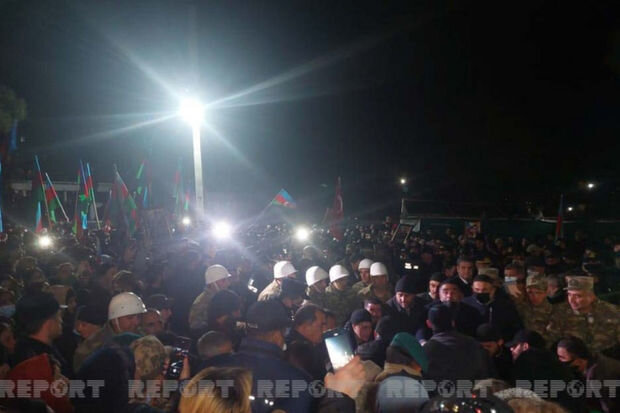 Şəhid Elçin Əliyevin nəşi torpağa tapşırıldı - Fotolar