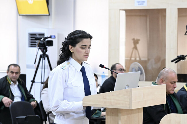 Arayikgilin apellyasiya məhkəməsində prokurorlar çıxış etdi - Fotolar