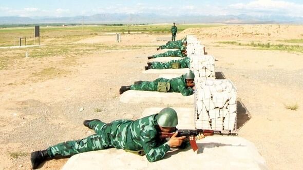 Naxçıvanda sərhəd boyunca siqnalizasiya sistemi yaradılıb - FOTO