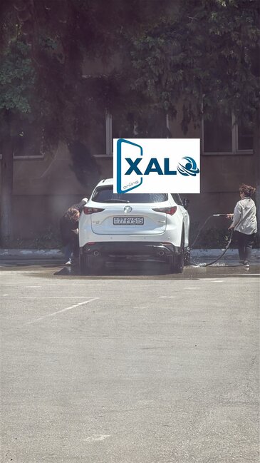 240 saylı məktəb direktoru və müavini lüks avtomobilləri üçün məktəbin həyətindən moyka açıblar-Fotofakt