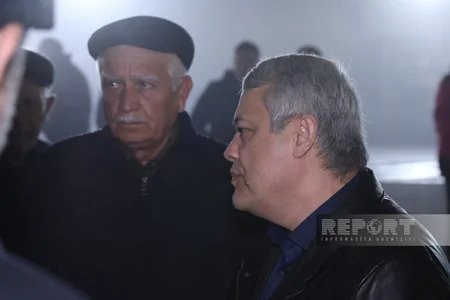 Xalq artisti Rasim Balayevin cənazəsi Bakıya gətirildi (FOTO)