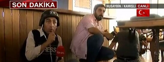 Türk jurnalistlərin olduğu restoran atəşə tutuldu-2 yaralı