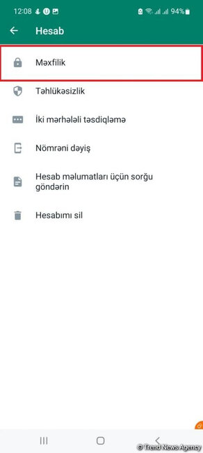 İstəmədiyiniz şəxslər "WhatsApp"da profil FOTONUZU GÖRMƏYƏCƏK