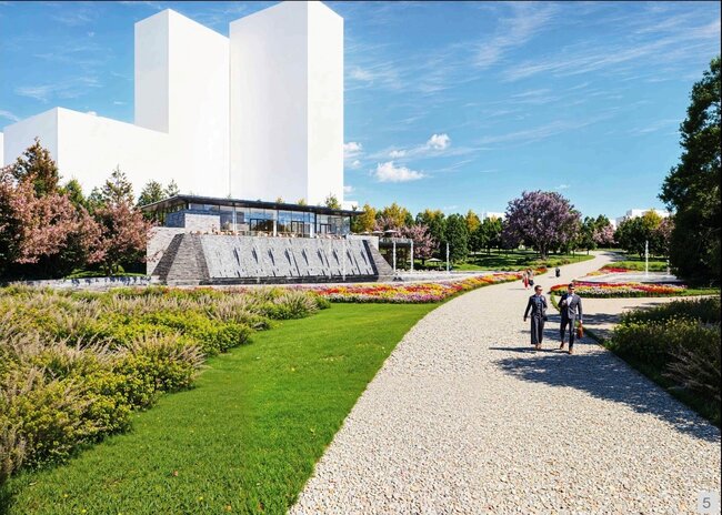 Bakıda yeni park salınır - Fotolar
