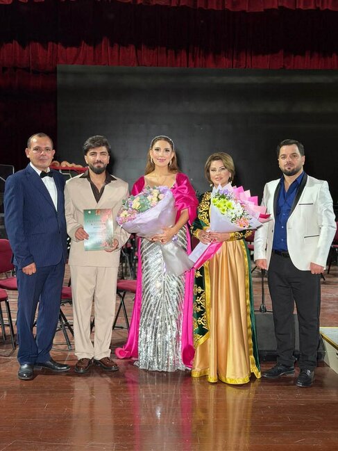Xalq artisti Fidan Hacıyeva Naxçıvanda konsert və ustad dərsləri verib