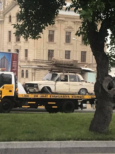 Bakıda ölüm saçan avtomobillər – FOTOLAR