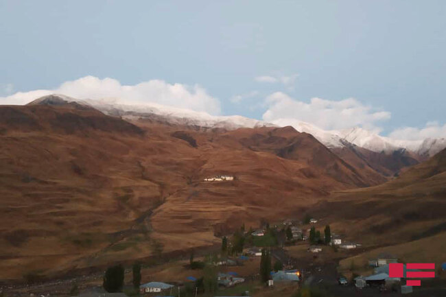 Azərbaycana qar yağıb