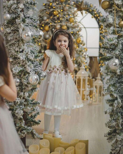 Elşənlə qızının Yeni il FOTOLARI