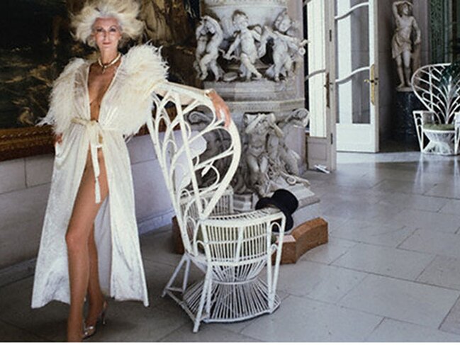 Ən yaşlı model moda jurnaı üçün çəkildi - FOTO