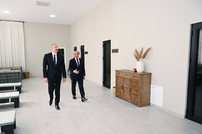 Prezident Bakıda açılışda - Fotolar