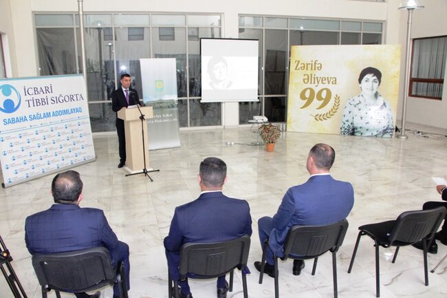 Yevlaxda Zərifə xanım Əliyevanın əziz xatirəsi anılıb