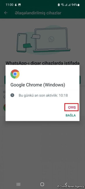 "WhatsApp"ın izləndiyini necə bilmək olar? - FOTO