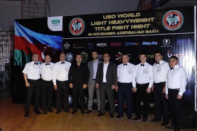 Bakıda UBO-nun Dünya kəməri uğrunda döyüş keçirilib