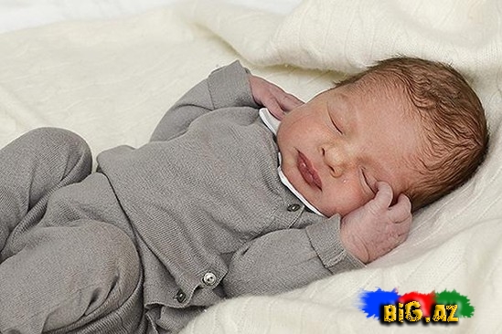 Şahzadənin yeni doğulmuş oğlu - FOTO