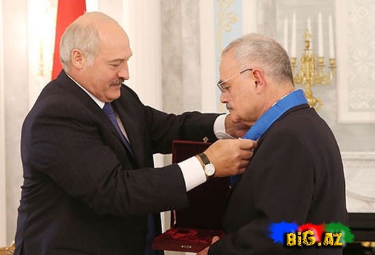 Lukaşenko Artur Rasizadəyə "Xalqlar dostluğu" ordeni verdi