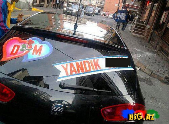 Hər kəs bu gəlin maşınından danışır - İNANILMAZ GÖRÜNTÜ - FOTO