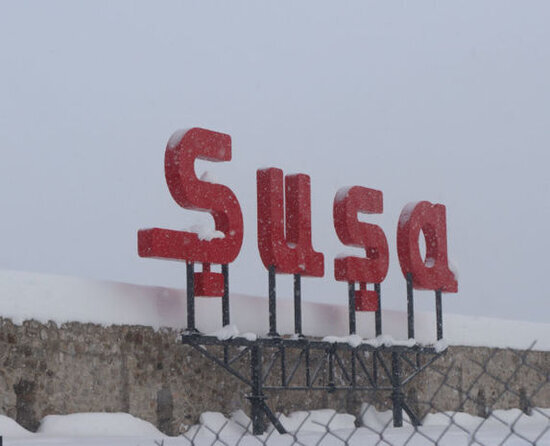 Qarlı Şuşadan heyrətamiz görüntülər - FOTO-VİDEO