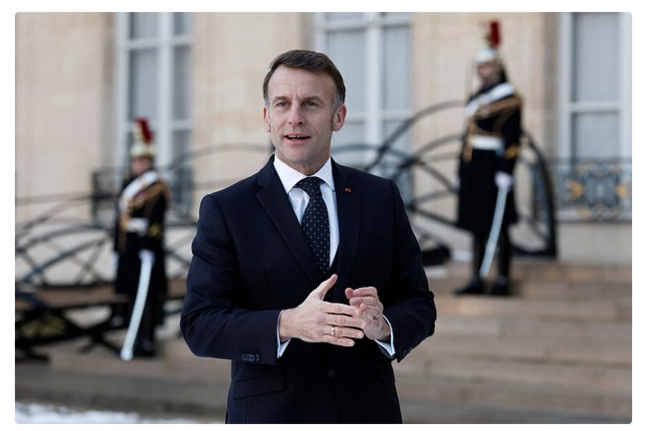 Makronun Ukrayna siyasəti Fransada etiraz doğurdu