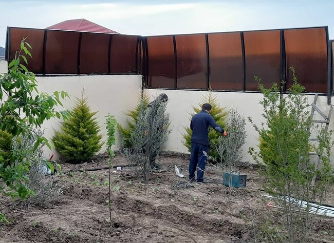Polikarbonat və dam örtüklərin hazırlanması və quraşdırılması!