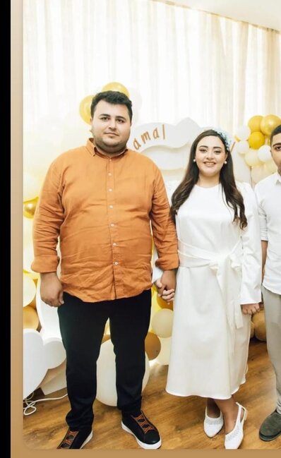 Yeni ana olan Almaxanım HƏYAT YOLDAŞI İLƏ - YENİ FOTO