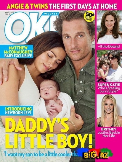 Ulduzların körpələri ilə ilk fotosessiyaları