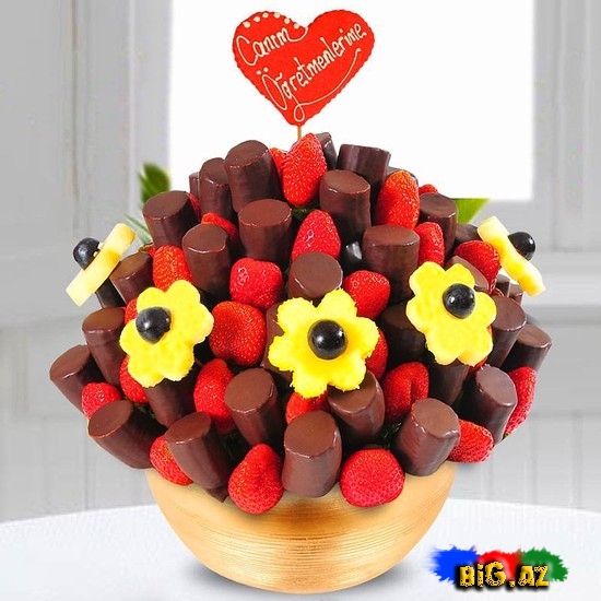 Müəllimlər günü üçün dadlı hədiyyələr - FOTO