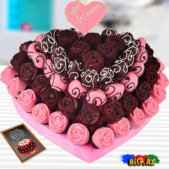 Müəllimlər günü üçün dadlı hədiyyələr - FOTO