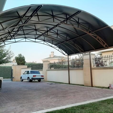 Polikarbonat və dam örtüklərinin hazırlanması və quraşdırılması!