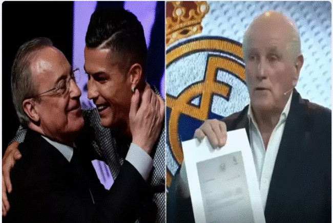 "Real"ın keçmiş prezidentindən Peresə Ronaldonun transferi ilə bağlı yalan danışmaqİTTİHAMI
