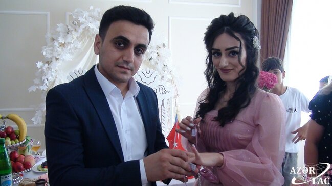 Uzun illər sonra Ağalıda ilk nişan mərasimi - Fotolar