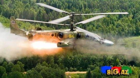 Rus helikopterlərinin aviazərbələri İŞİD-in kameralarında - VİDEO