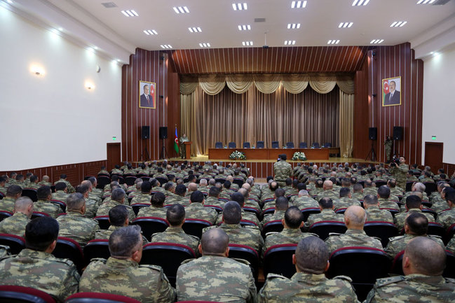 Zakir Həsənov orduda toplantı keçirdi: "Prezident İlham Əliyevin tapşırığına əsasən..."
