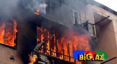 Bakıda ev sahibi yanaraq öldü - SON-DƏQİQƏ