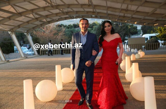 Anar Mədətov 2-ci həyat yoldaşı Samirə ilə - TOYDAN FOTOLAR