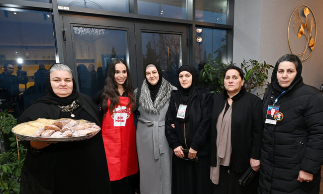 Leyla Əliyeva iftar məclisində - Fotolar