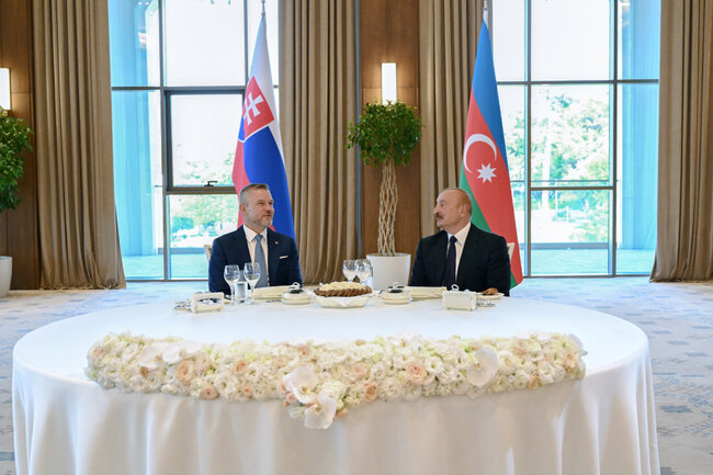 Xankəndidə Prezidentin adından Pelleqrininin şərəfinə nahar verildi - Fotolar