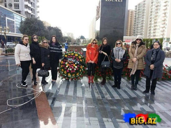 Xalq artisti tanınmışlarla birlikdə ziyarətdə - FOTO