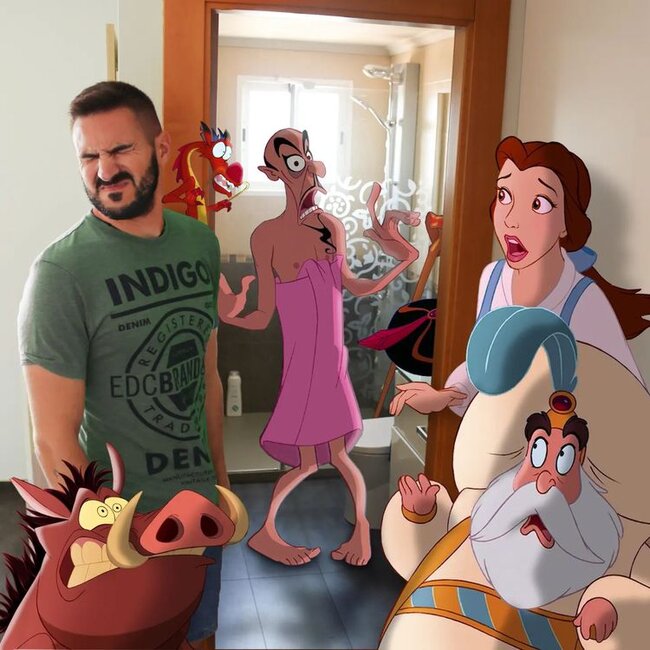 Disney personajları ilə "dostlaşan" Samuel sizi nağıllar aləminə aparacaq - FOTO
