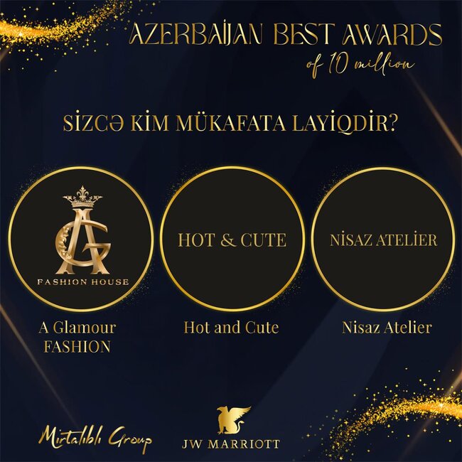 Sahələrinin ən yaxşıları "Azerbaijan Best Awards"da seçiləcək