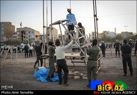 İranda təcavüzkar edam edildi – FOTO
