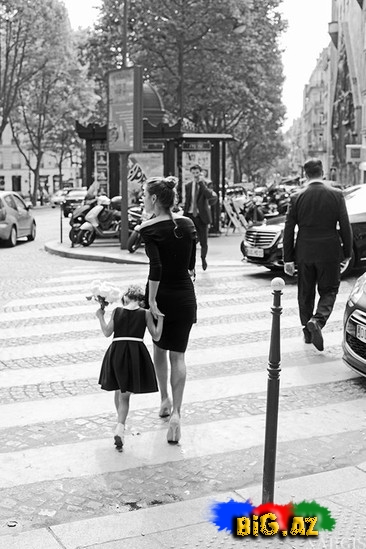 Aida Mahmudova və qızı Parisdən - FOTO