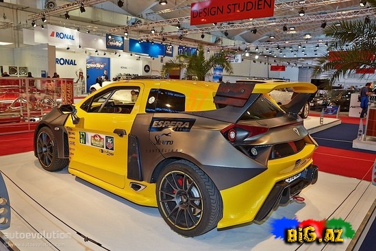 Essendə Sbarro Espera Ibride Sparta Hybrid-Rallye-Auto təqdim edilib - FOTO