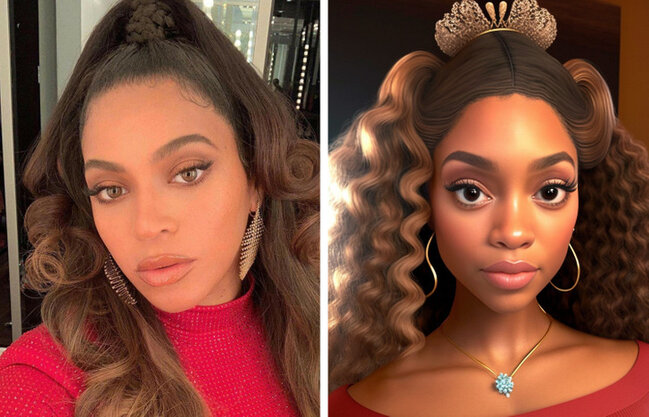 Məşhurlar cizgi filmlərində özlərini oynasaydılar - FOTO