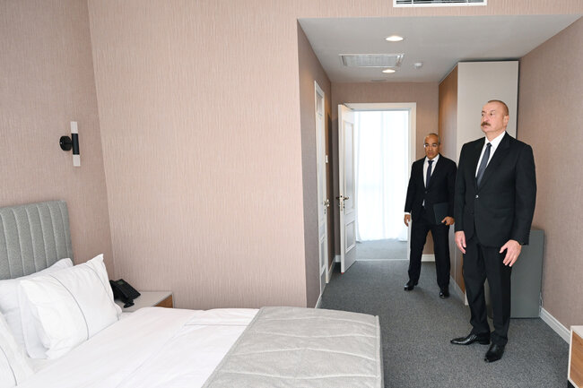 Prezident Bakıda açılışda - Fotolar