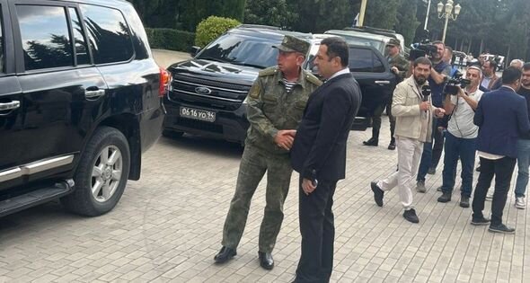 Qarabağın erməni sakinlərinin nümayəndələri Yevlaxdadırlar - FOTO/CANLI YAYIM